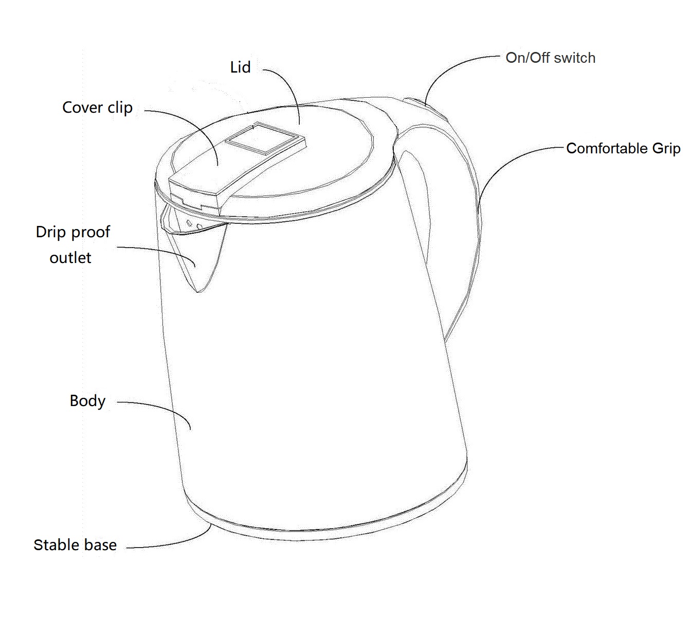 How does electric water kettle work