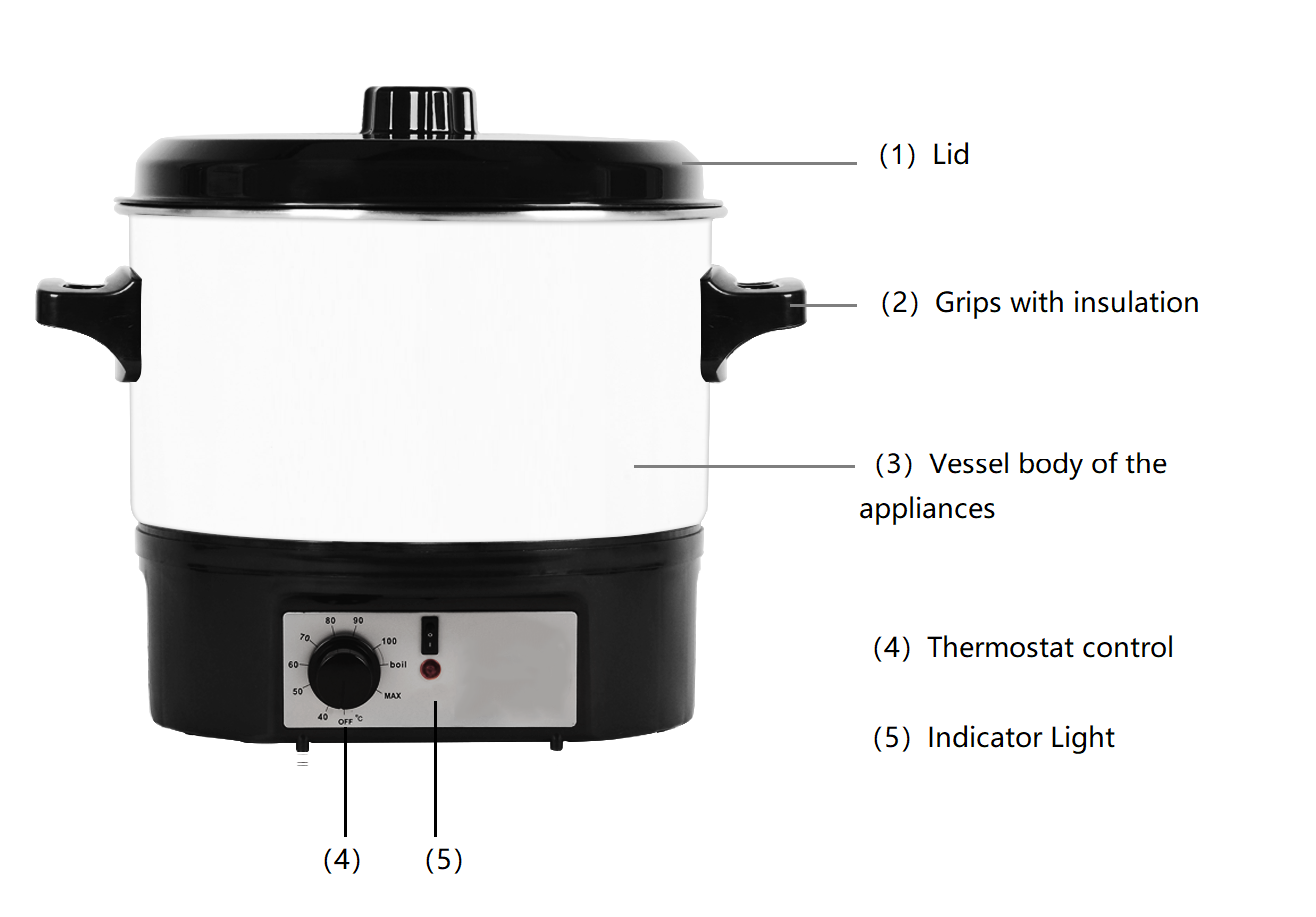 fruits preserving cooker